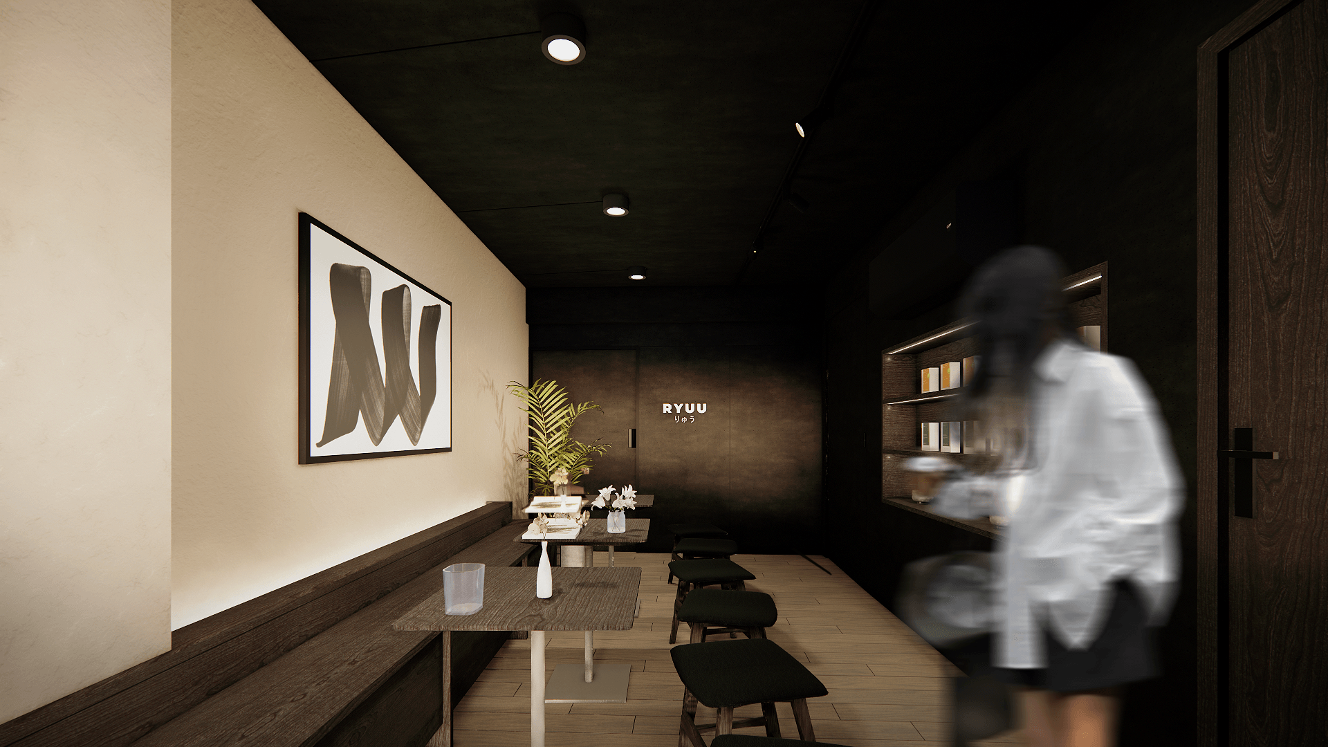 RYUU Matcha Cafe Korat Interior - Nakhon Ratchasima